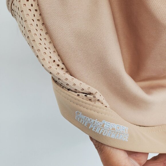 Glamorise Sport Women's Nude Wide Strap Sports Bra Bra Size 40F - Picture 8 of 8